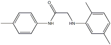 2-[(2,5-dimethylphenyl)amino]-N-(4-methylphenyl)acetamide