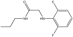 2-[(2,6-difluorophenyl)amino]-N-propylacetamide