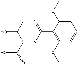 2-[(2,6-dimethoxyphenyl)formamido]-3-hydroxybutanoic acid