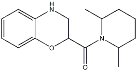  2-[(2,6-dimethylpiperidin-1-yl)carbonyl]-3,4-dihydro-2H-1,4-benzoxazine