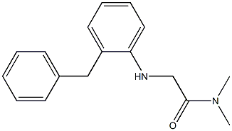 2-[(2-benzylphenyl)amino]-N,N-dimethylacetamide