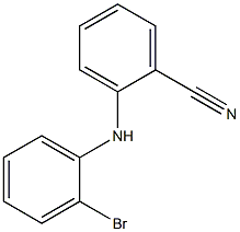 2-[(2-bromophenyl)amino]benzonitrile Structure