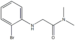  2-[(2-bromophenyl)amino]-N,N-dimethylacetamide