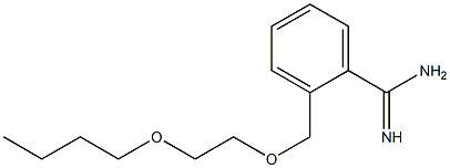 2-[(2-butoxyethoxy)methyl]benzene-1-carboximidamide|