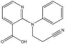 2-[(2-cyanoethyl)(phenyl)amino]pyridine-3-carboxylic acid