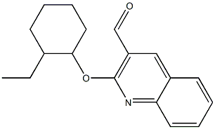 2-[(2-ethylcyclohexyl)oxy]quinoline-3-carbaldehyde