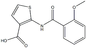 2-[(2-methoxybenzoyl)amino]thiophene-3-carboxylic acid