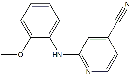 2-[(2-methoxyphenyl)amino]isonicotinonitrile