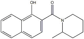 2-[(2-methylpiperidin-1-yl)carbonyl]naphthalen-1-ol