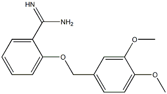 2-[(3,4-dimethoxybenzyl)oxy]benzenecarboximidamide