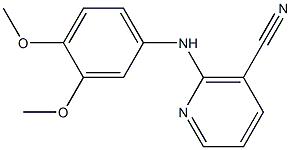 2-[(3,4-dimethoxyphenyl)amino]nicotinonitrile|