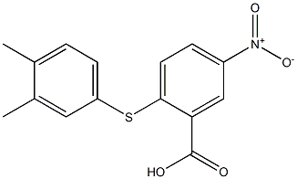 2-[(3,4-dimethylphenyl)sulfanyl]-5-nitrobenzoic acid