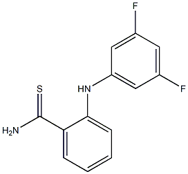 2-[(3,5-difluorophenyl)amino]benzene-1-carbothioamide