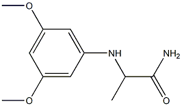 2-[(3,5-dimethoxyphenyl)amino]propanamide