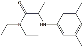 2-[(3,5-dimethylphenyl)amino]-N,N-diethylpropanamide