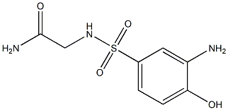 2-[(3-amino-4-hydroxybenzene)sulfonamido]acetamide