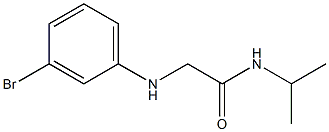 2-[(3-bromophenyl)amino]-N-(propan-2-yl)acetamide