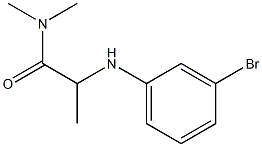 2-[(3-bromophenyl)amino]-N,N-dimethylpropanamide