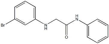 2-[(3-bromophenyl)amino]-N-phenylacetamide