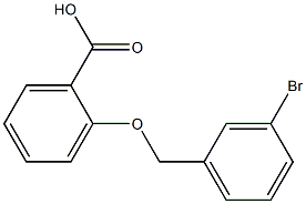 2-[(3-bromophenyl)methoxy]benzoic acid
