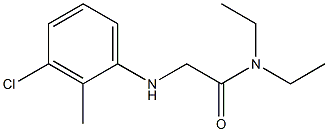 2-[(3-chloro-2-methylphenyl)amino]-N,N-diethylacetamide