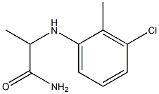 2-[(3-chloro-2-methylphenyl)amino]propanamide