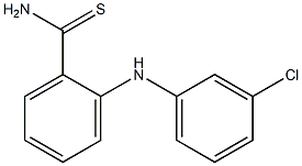 2-[(3-chlorophenyl)amino]benzene-1-carbothioamide|