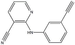 2-[(3-ethynylphenyl)amino]nicotinonitrile