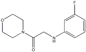 2-[(3-fluorophenyl)amino]-1-(morpholin-4-yl)ethan-1-one
