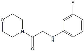 2-[(3-fluorophenyl)amino]-1-(morpholin-4-yl)ethan-1-one|