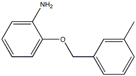 2-[(3-methylbenzyl)oxy]aniline,,结构式