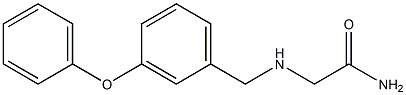 2-[(3-phenoxybenzyl)amino]acetamide