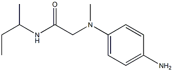 2-[(4-aminophenyl)(methyl)amino]-N-(butan-2-yl)acetamide