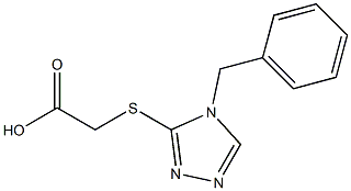 2-[(4-benzyl-4H-1,2,4-triazol-3-yl)sulfanyl]acetic acid