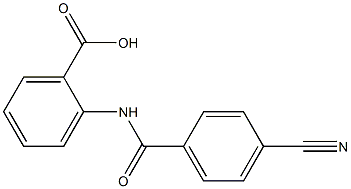 2-[(4-cyanobenzoyl)amino]benzoic acid