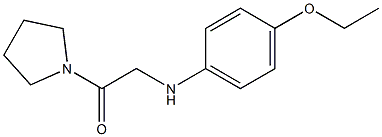  2-[(4-ethoxyphenyl)amino]-1-(pyrrolidin-1-yl)ethan-1-one