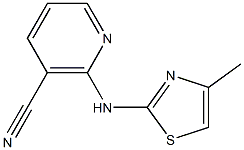 2-[(4-methyl-1,3-thiazol-2-yl)amino]nicotinonitrile|