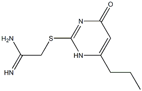  2-[(4-oxo-6-propyl-1,4-dihydropyrimidin-2-yl)sulfanyl]ethanimidamide