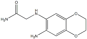  2-[(7-amino-2,3-dihydro-1,4-benzodioxin-6-yl)amino]acetamide