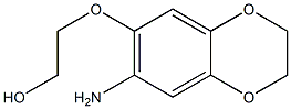 2-[(7-amino-2,3-dihydro-1,4-benzodioxin-6-yl)oxy]ethan-1-ol|