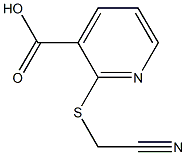 2-[(cyanomethyl)sulfanyl]pyridine-3-carboxylic acid