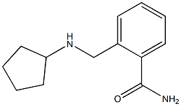 2-[(cyclopentylamino)methyl]benzamide Struktur