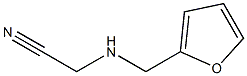 2-[(furan-2-ylmethyl)amino]acetonitrile Structure