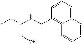 2-[(naphthalen-1-ylmethyl)amino]butan-1-ol Structure