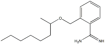 2-[(octan-2-yloxy)methyl]benzene-1-carboximidamide