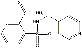 2-[(pyridin-4-ylmethyl)sulfamoyl]benzene-1-carbothioamide