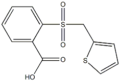 2-[(thien-2-ylmethyl)sulfonyl]benzoic acid Structure