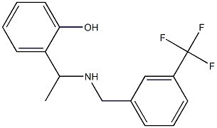 2-[1-({[3-(trifluoromethyl)phenyl]methyl}amino)ethyl]phenol