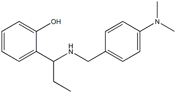 2-[1-({[4-(dimethylamino)phenyl]methyl}amino)propyl]phenol