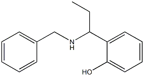 2-[1-(benzylamino)propyl]phenol